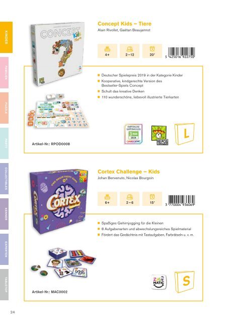 Asmodee Spiele Katalog 2023