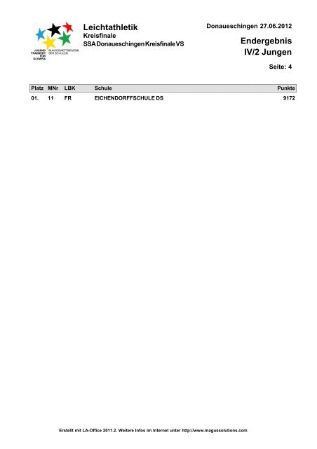 Leichtathletik - SCHULAEMTER-BW.DE