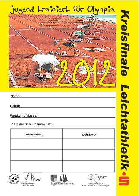 Leichtathletik - SCHULAEMTER-BW.DE