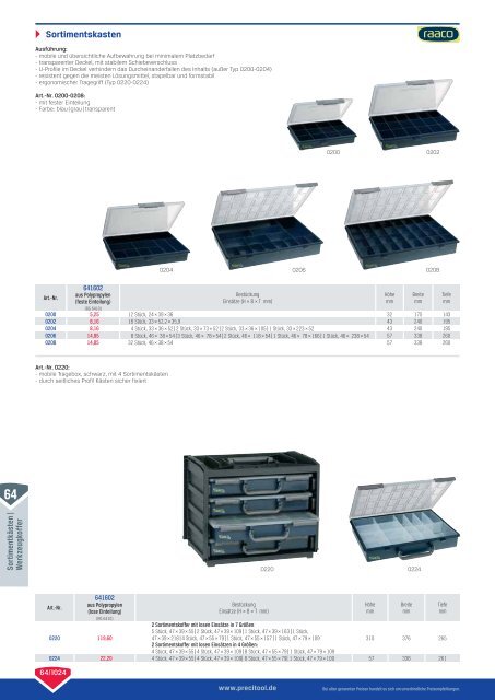 KATALOG WERKZEUGE 2022-2023