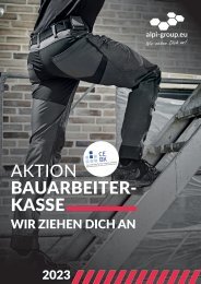 Katalog Aktion Bauarbeiterkasse Südtirol 2023