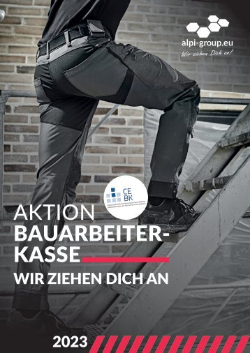 Katalog Aktion Bauarbeiterkasse Südtirol 2023