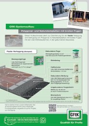 Kombiflyer Polygonalplatten