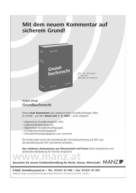 Anwaltsblatt 2008/01 - Österreichischer Rechtsanwaltskammertag