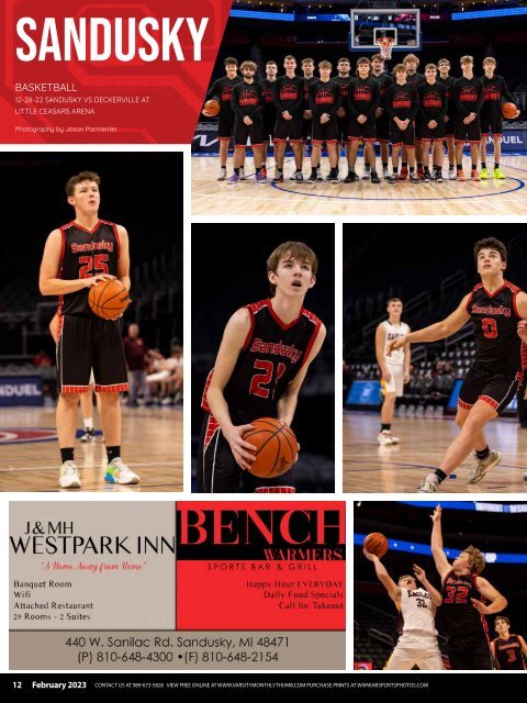 February 2023 Issue of Varsity Monthly Thumb Magazine