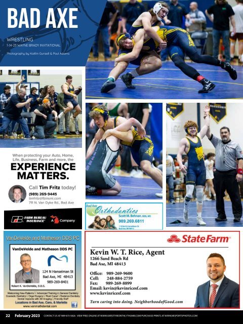 February 2023 Issue of Varsity Monthly Thumb Magazine