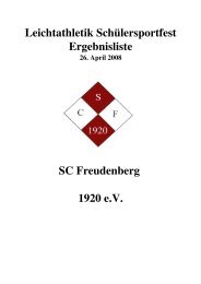 SC Freudenberg 1920 eV