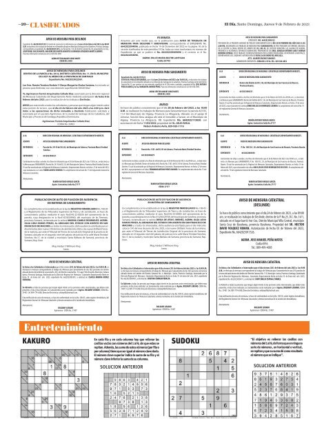 Edición impresa 09-02-2023