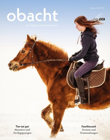 obacht Familienmagazin Februar/März 2023