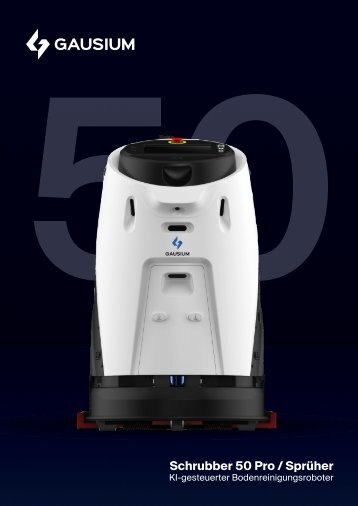 Roboter - Bodenreinigung Scrubber 50