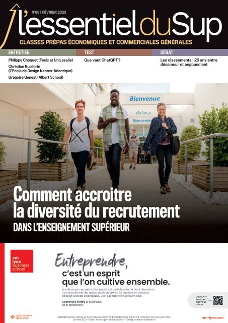 L'Essentiel Prépas n°68 - Février 2023