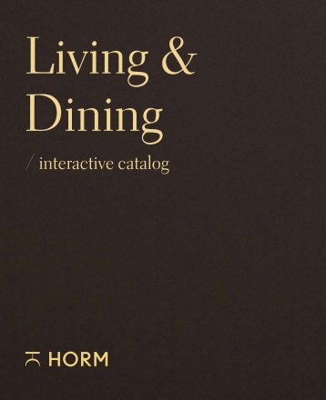 CATALOGO Living and Dining [es]