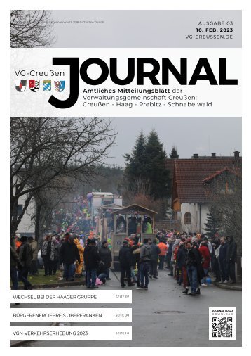 Creußen Journal - Ausgabe 10.02.2023