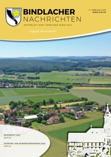 Bindlacher Nachrichten - Ausgabe 11.02.2023