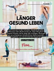 Gesund alt werden mit Sport