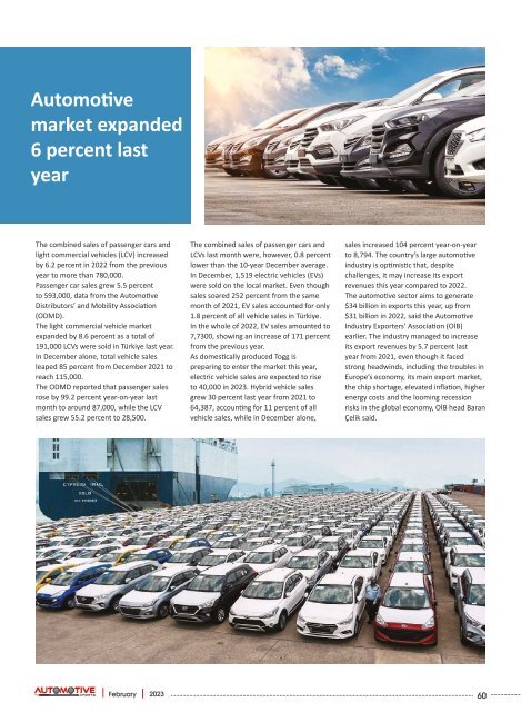 Automotive Exports February 2023