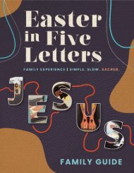 Easter in 5 Letters - Family Guide