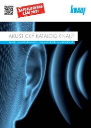 Akustický katalog KNAUF