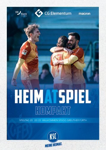 19. Spieltag: KSC - SpVgg Greuther Fürth