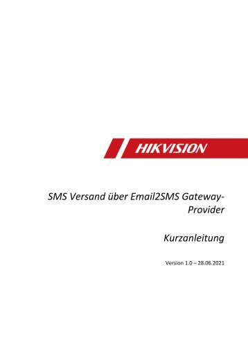 HowTo - SMS Versand über Gateway