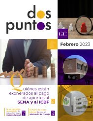 Dos:Puntos - La revista de Godoy Córdoba - Edición Febrero 2023