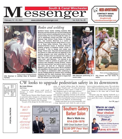 South & Canal Winchester Messenger - February 12th, 2023