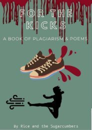 For the Kicks: A Book of 