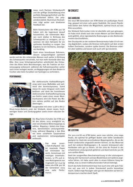 Motocross Enduro Ausgabe 11-2022