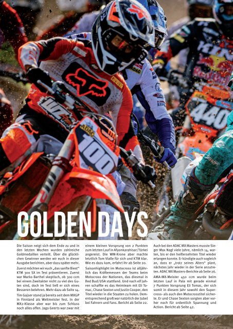 Motocross Enduro Ausgabe 11-2022