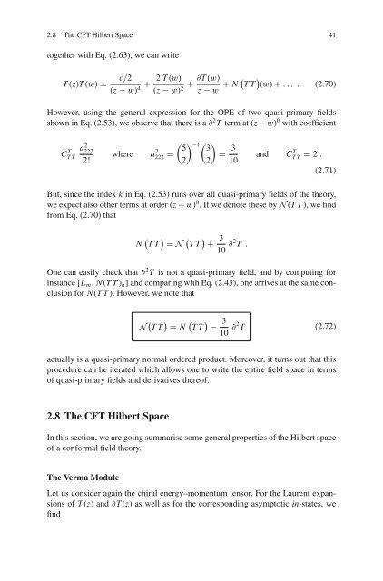 Introduction to Conformal Field Theory: With Applications to String ...