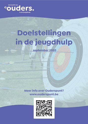 Adviesbundel - Doelstellingen in de jeugdhulp