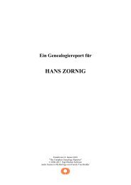 Hans ZORNIG 1642-1730
