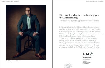 Die Familiencharta - Bollwerk gegen die Entfremdung.