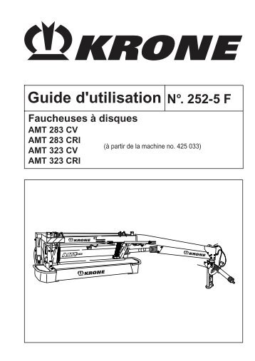 Guide d'utilisation