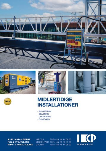 Midlertidige installationer