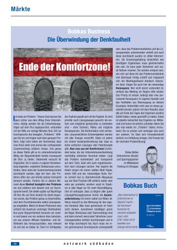 Die Überwindung der Denkfaulheit.