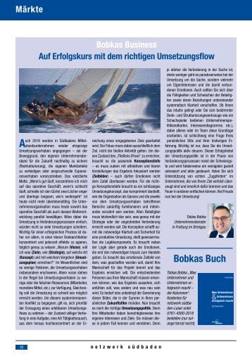 Auf Erfolgskurs mit dem richtigen Umsetzungsflow.