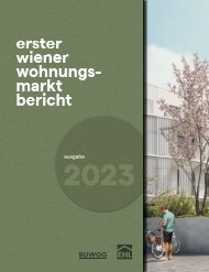 Erster Wiener Wohnungsmarktbericht – 2023