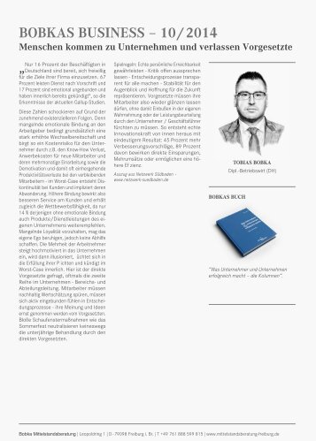 Menschen kommen zu Unternehmen und verlassen Vorgesetzte.