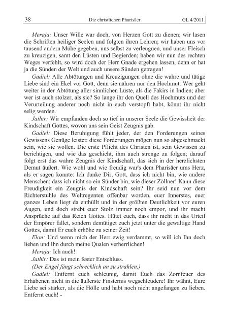 Zeitschrift im Geiste christlicher Mystik - der Lorber-Gesellschaft eV