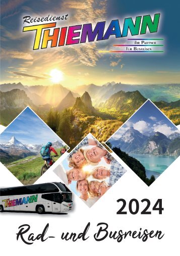 Reisedienst Thiemann – Rad- und Busreisen 2023