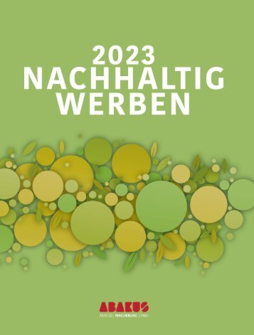 Abakus Magdeburg - Nachhaltig Werben Katalog 2023