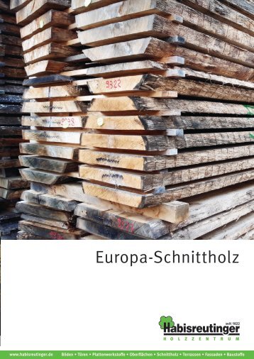 Europa-Schnittholz