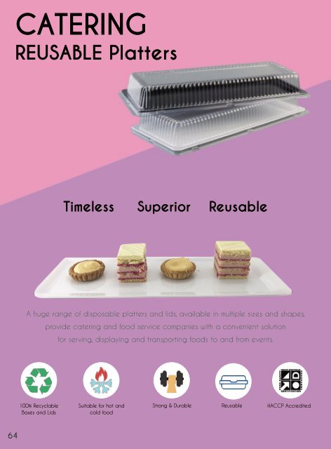 SUSTAINABLE FOOD PACKAGING PRODUCT CATALOGUE 