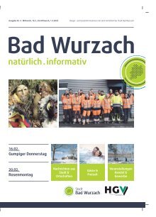15.02.2023 Bürger- und Gästeinformation Bad Wurzach