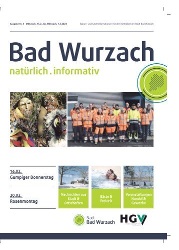 15.02.2023 Bürger- und Gästeinformation Bad Wurzach