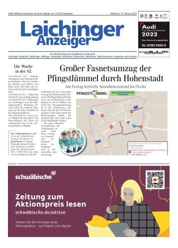15.02.2023 Laichinger Anzeiger