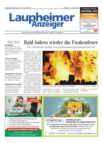 15.02.2023 Laupheimer Anzeiger