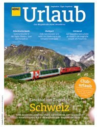 ADAC Urlaub Magazin, März-Ausgabe 2023, Württemberg