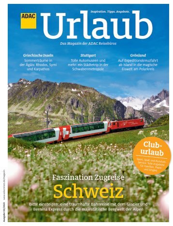 ADAC Urlaub Magazin, März-Ausgabe 2023, Württemberg
